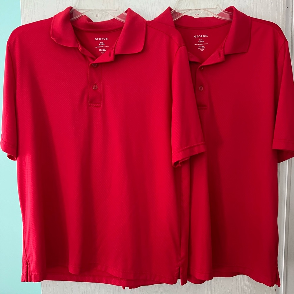 2 brand new polo shirts